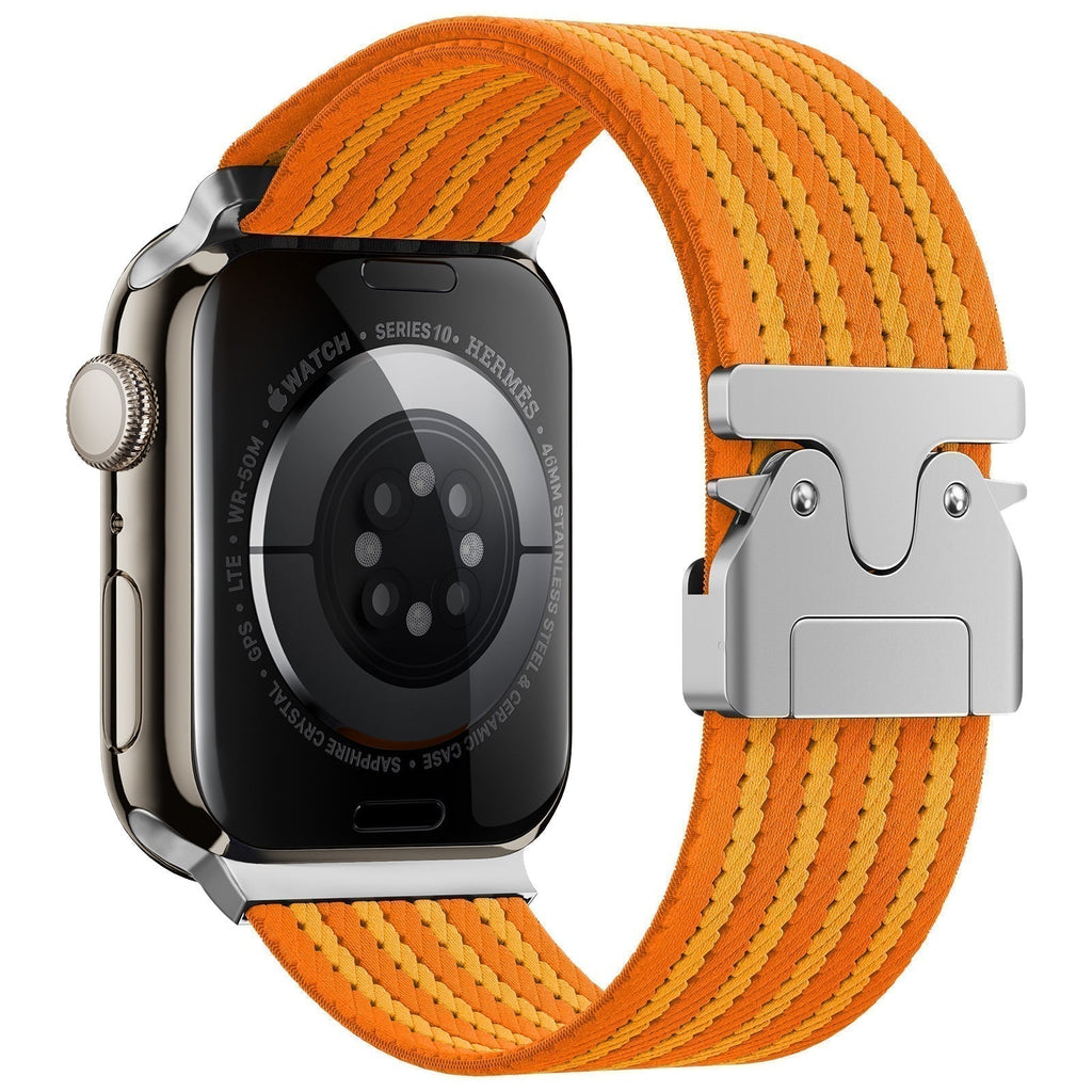 Nylon-Flechtarmband für die Apple Watch – Verstellbare Fallschirmschnalle