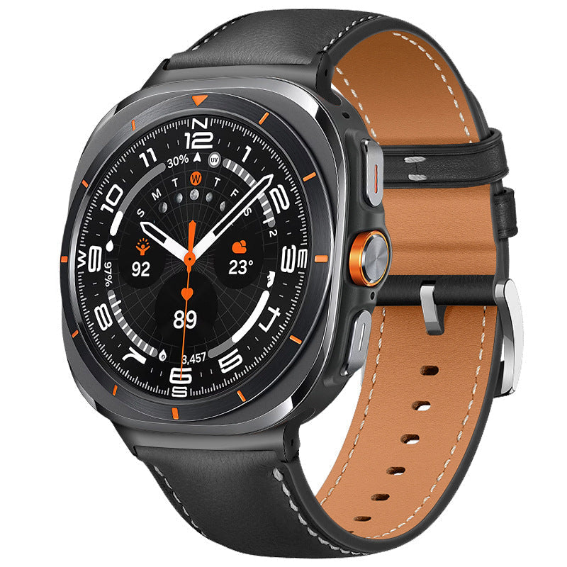 Curea din piele pentru Samsung Galaxy Watch Ultra, de la NovaWeave