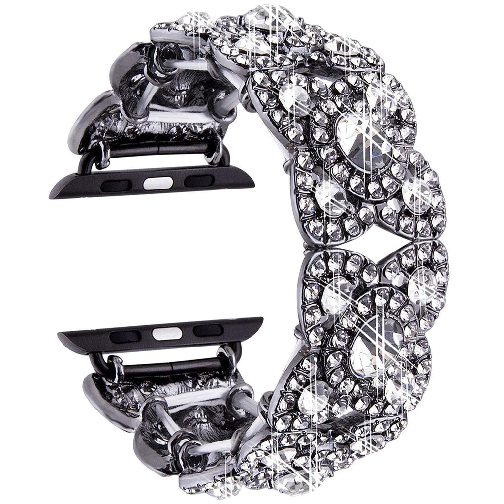 Μεταλλικό λουράκι Diamond Blossom — Συμβατό λουράκι για Apple Watch