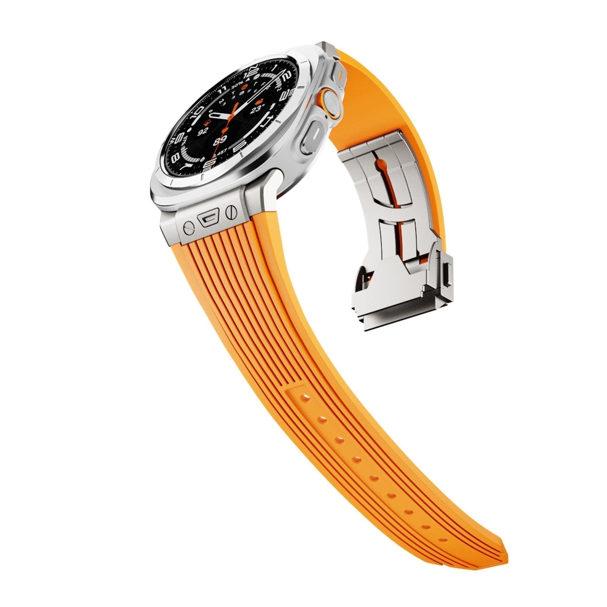 רצועת סיליקון דקה AeroFlex ל‑Samsung Galaxy Watch Ultra