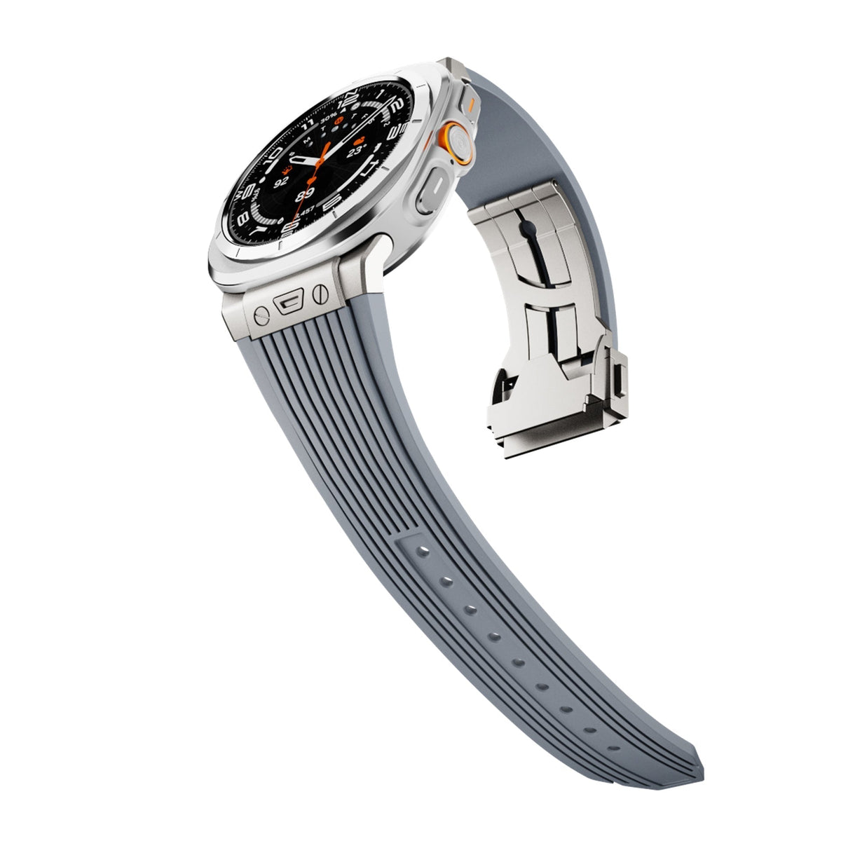 רצועת סיליקון דקה AeroFlex ל‑Samsung Galaxy Watch Ultra