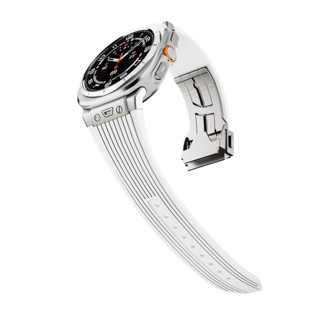 רצועת סיליקון דקה AeroFlex ל‑Samsung Galaxy Watch Ultra