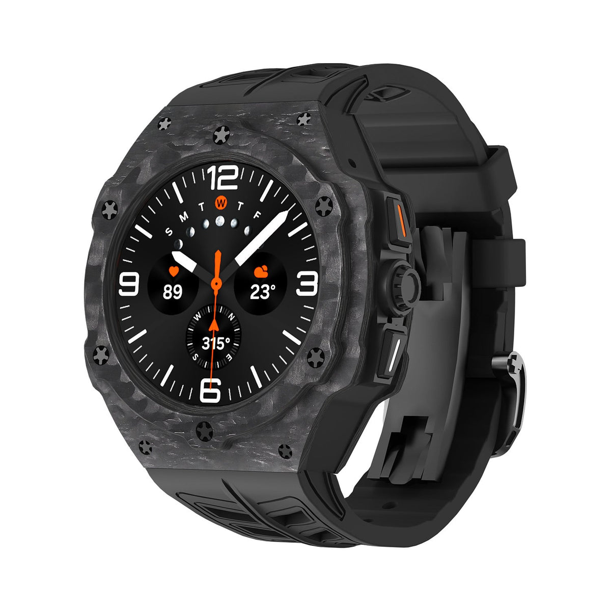 Galaxy Watch 7 Ultra VertexGuard karbon tok- és szíjkészlet