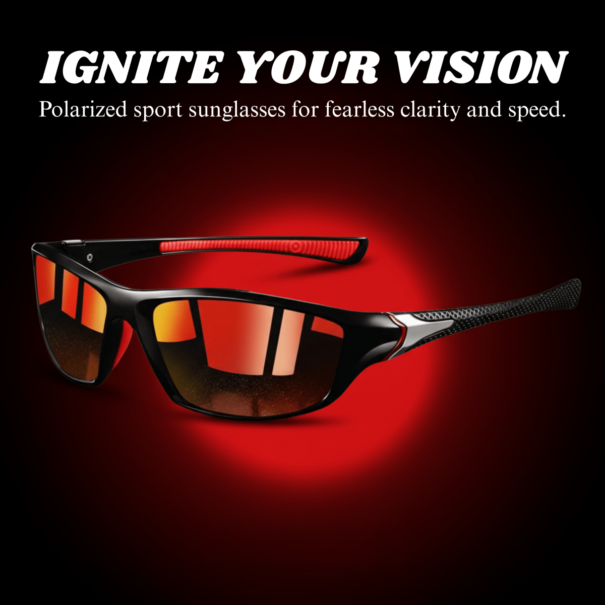 Glareblock Polarized Sports Sunglasses — Rugged UV400 Shield