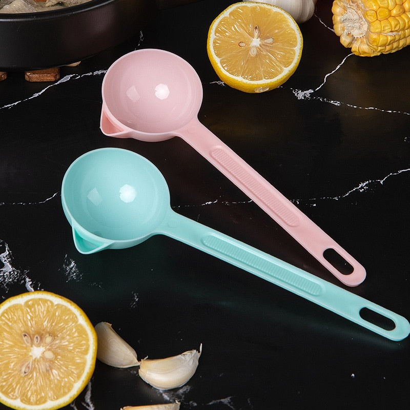 Cooking Oil Separator Spoon – Effortlessly Strain Fat and Liquids from Soups and Sauces - Lamylie