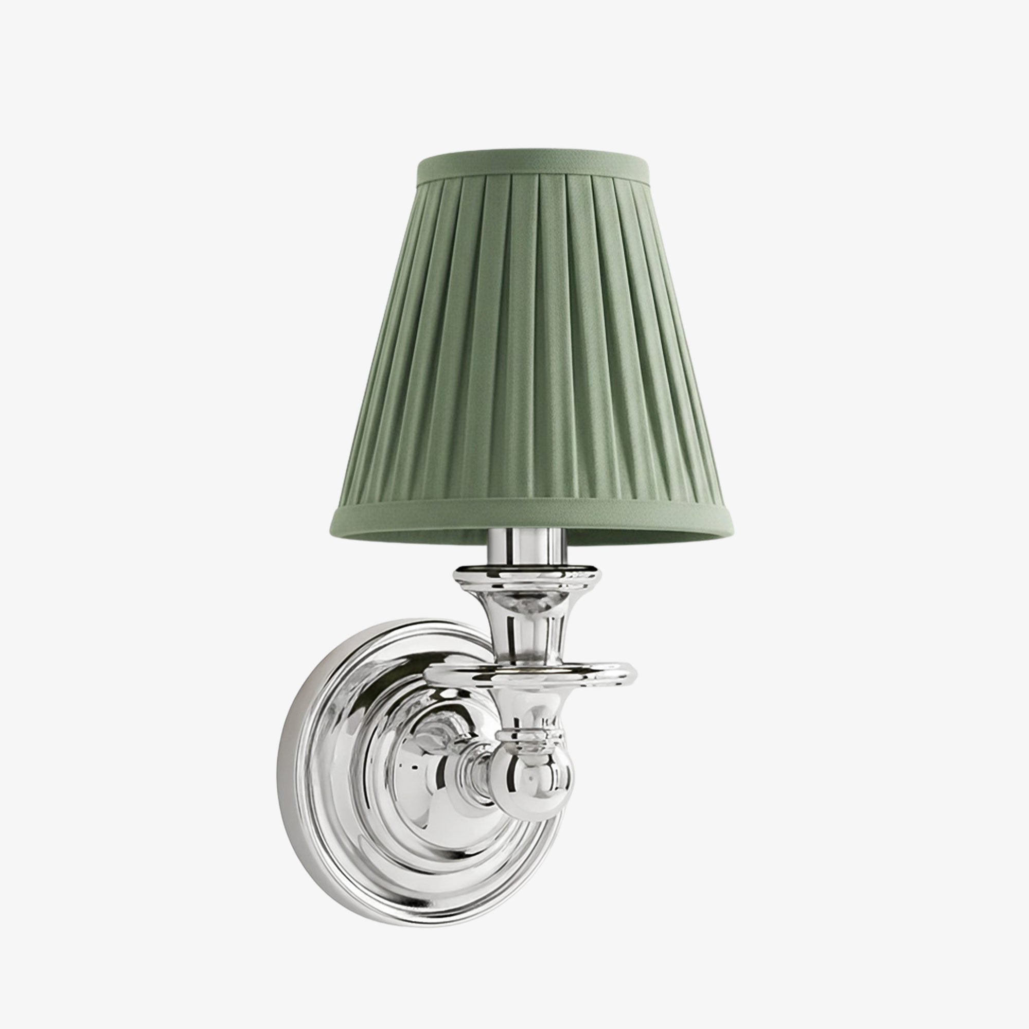 Wall Lamp with Fabric Shade and Gooseneck Arm | Wrought Iron Fixture with Adjustable Reading Lamp - Lamylie