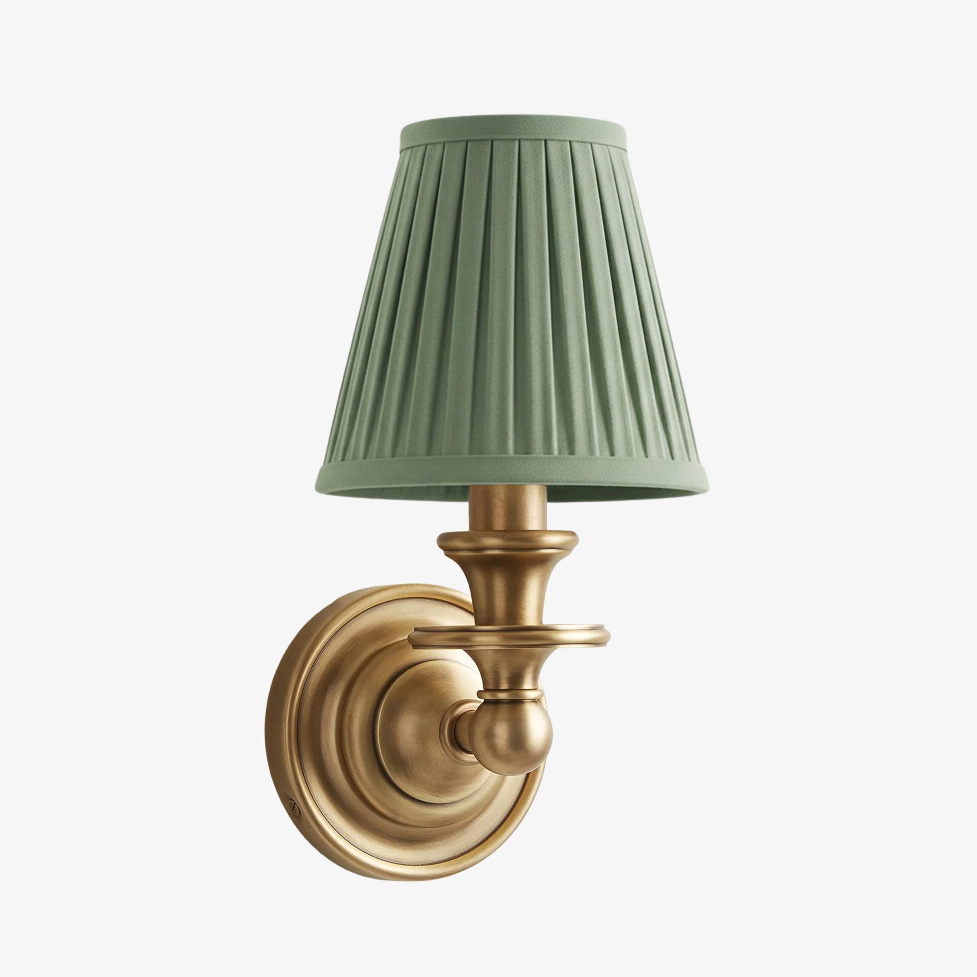 Wall Lamp with Fabric Shade and Gooseneck Arm | Wrought Iron Fixture with Adjustable Reading Lamp - Lamylie
