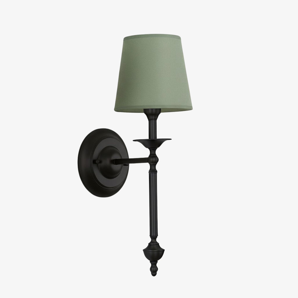 Stoffwandleuchte mit Vintage-Kupfer-Finish | Atmosphärische Beleuchtung für Flur, Schlafzimmer und Wohnzimmer - Lamylie