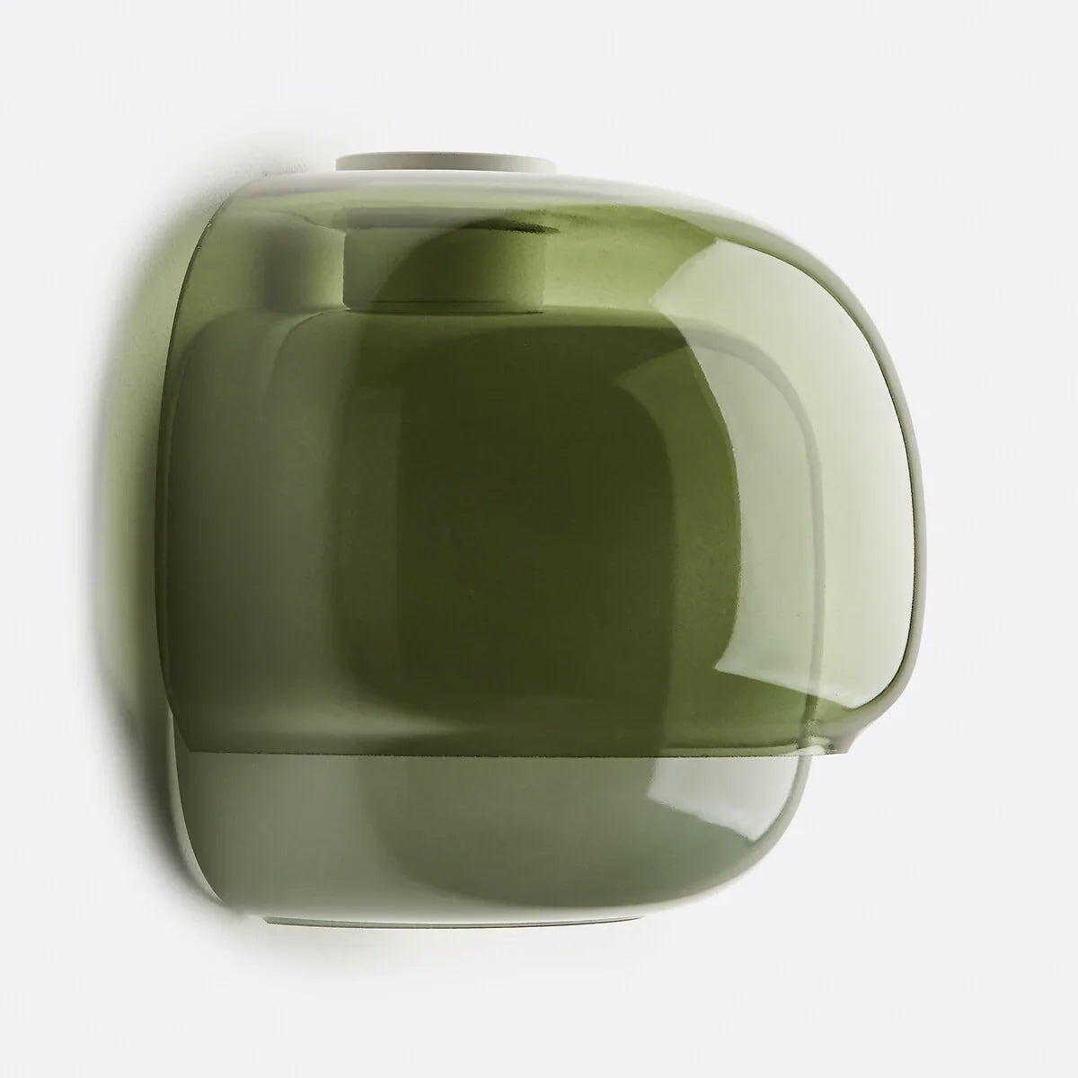 Lampada da parete moderna in vetro con doppio paralume a forma di fungo | Accento colorato per camera da letto e corridoio - Lamylie