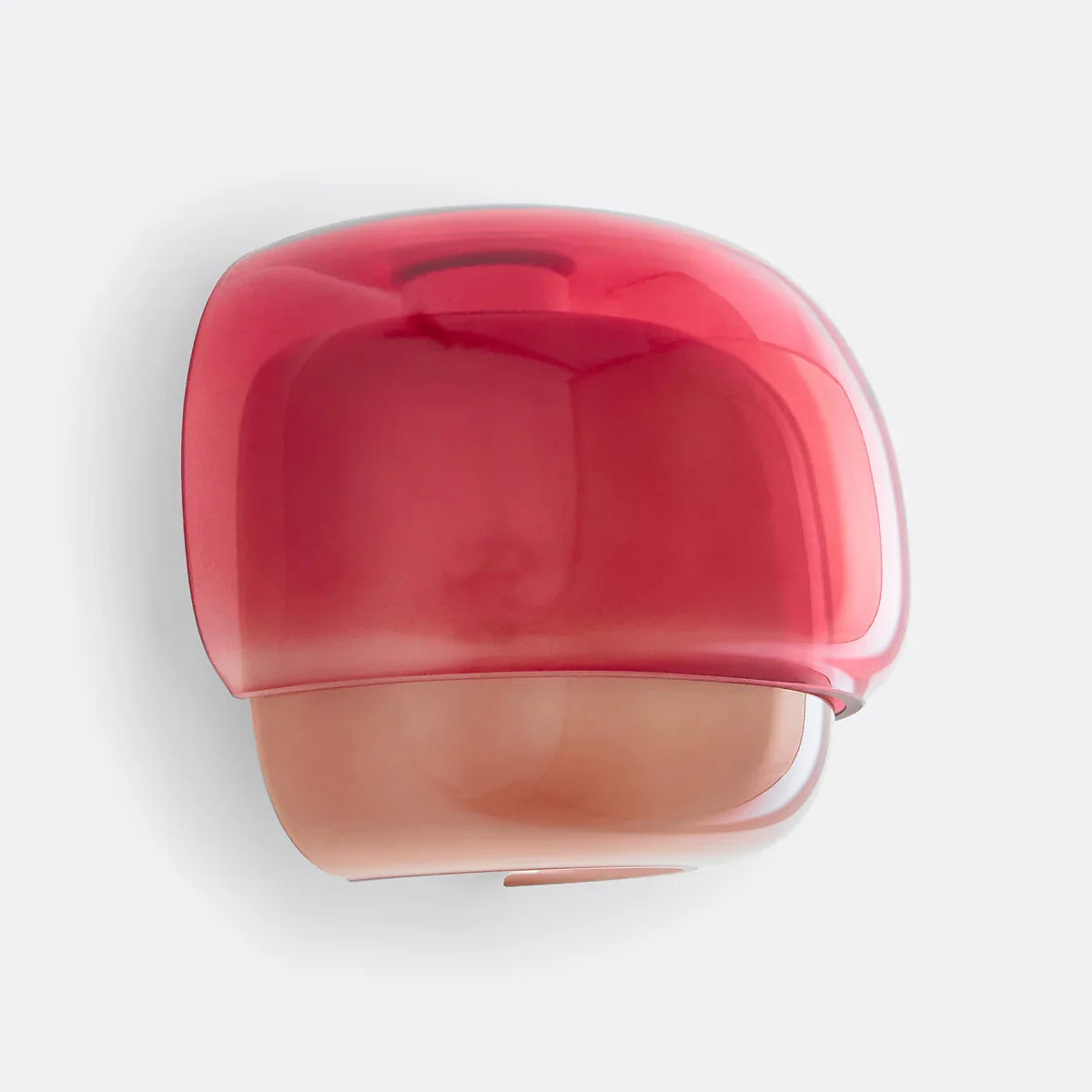 Lampada da parete moderna in vetro con doppio paralume a forma di fungo | Accento colorato per camera da letto e corridoio - Lamylie