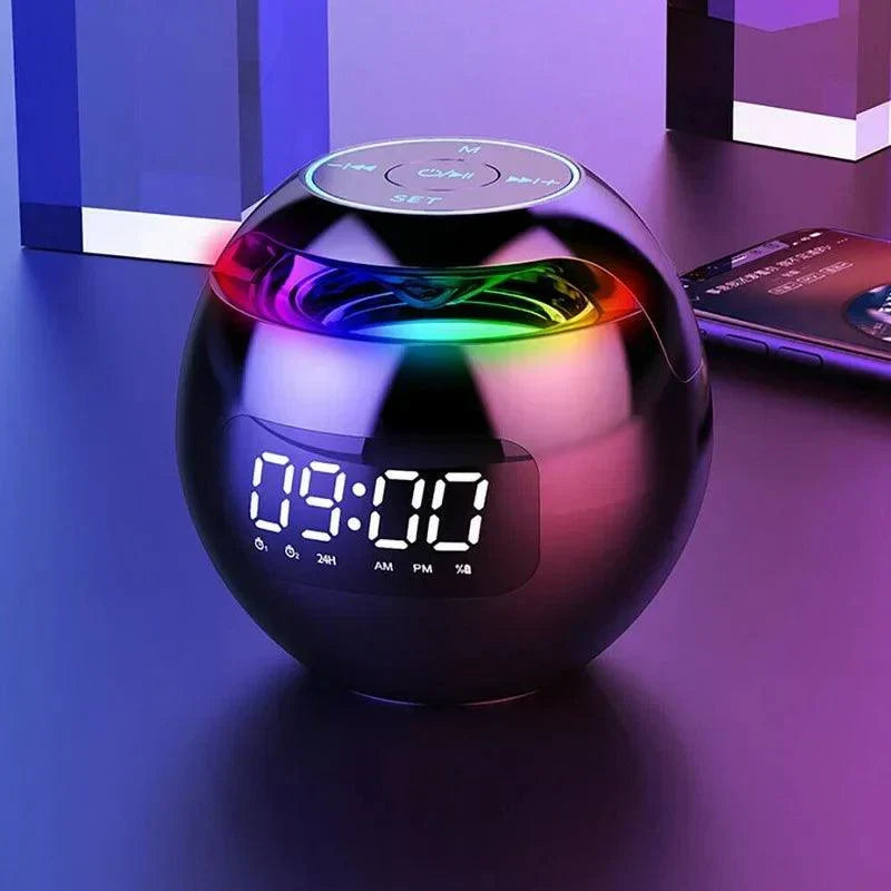 Digitale wekker met ledscherm – Moderne weergave van tijd en alarm voor op het nachtkastje - Lamylie