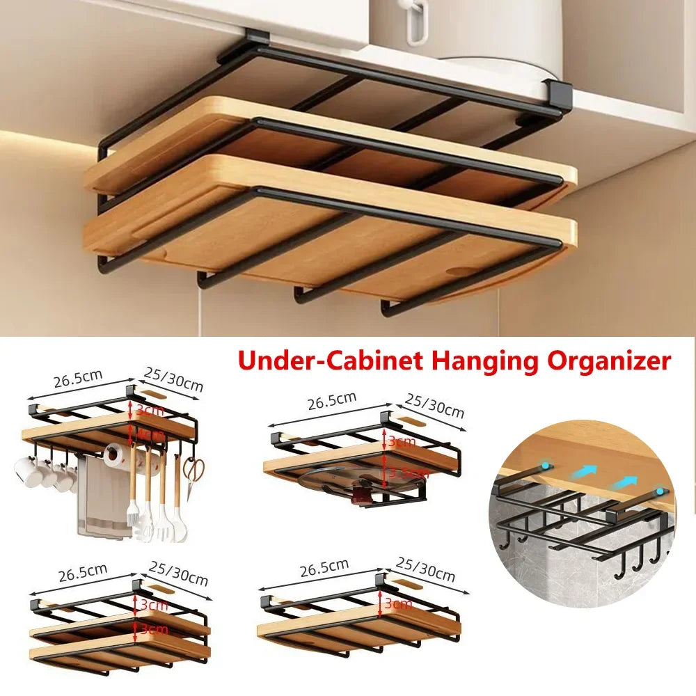 Kitchen Under-Cabinet Organizer - Lamylie