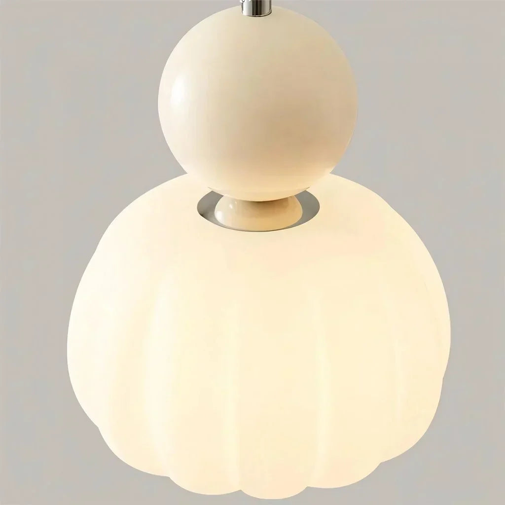 Geometric Pendant Lamp Bauhaus Design Metal Glass E27 | 1 or 3 Light Points Dimmable Ambient Lighting - Lamylie