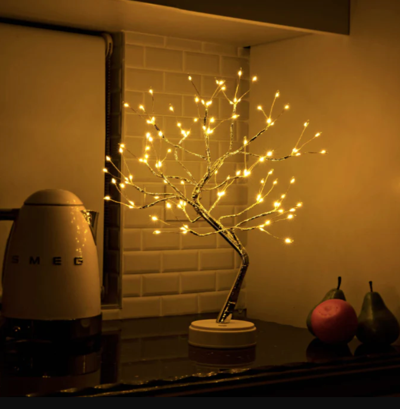 Magischer Lichtbaum – Einzigartige LED-Batterie-Tischlampe – Kabellose Nachttischlampe - Lamylie