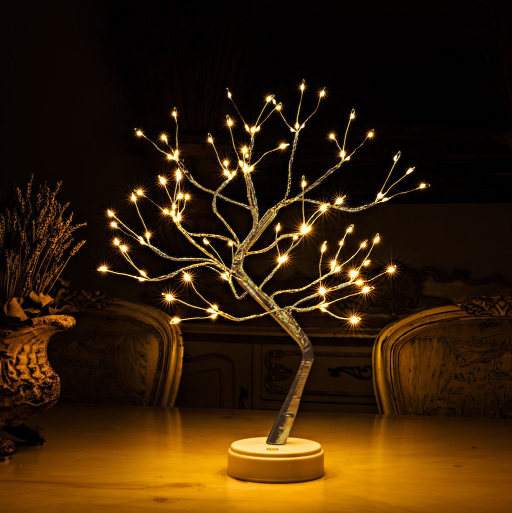 Magical Light Tree - Soothing LED Wireless Table Lamp - Unique Design with Adjustable Branches - Lamylie