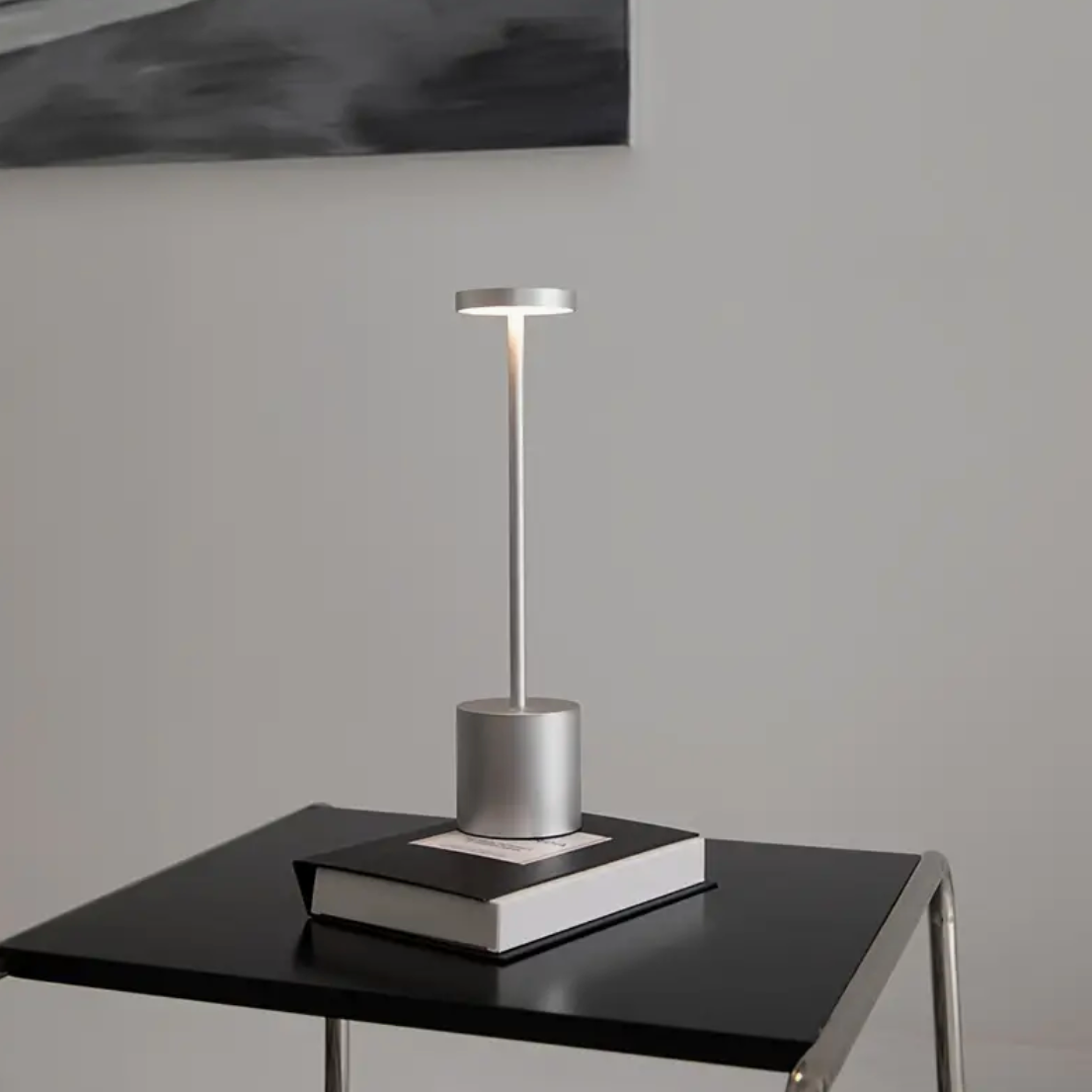 LumiShine - Wireless USB Rechargeable LED Desk Lamp with 3 Colors - Lamylie