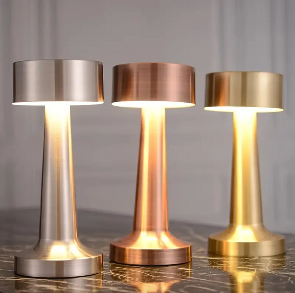Wireless Dimmable LED Rechargeable Table Lamp ModernArt - Modern Touch Control | Living Room | Reading Lamp | Bedside Lamp - Lamylie