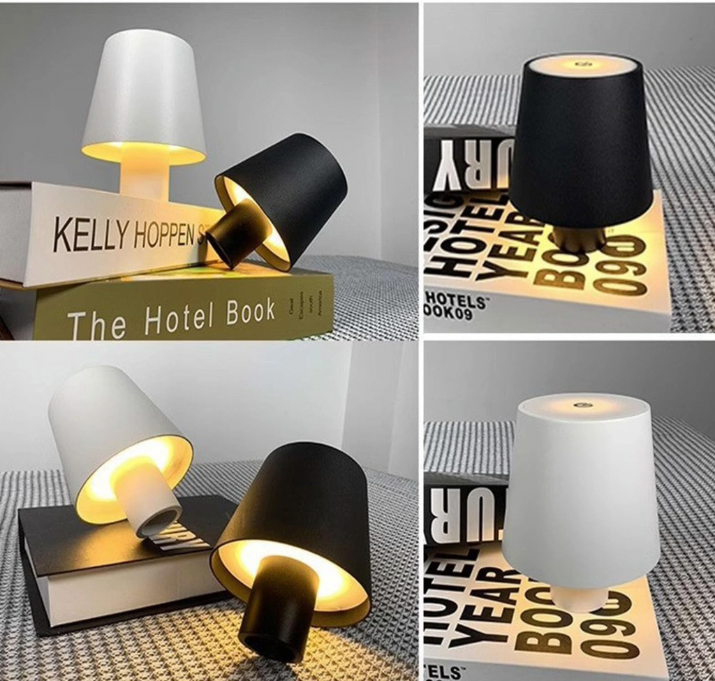LuxeBottle – Kabellose LED-Tischlampe im Flaschendesign – Dimmbar | USB | Wohnzimmer | Dekoration – Lamylie