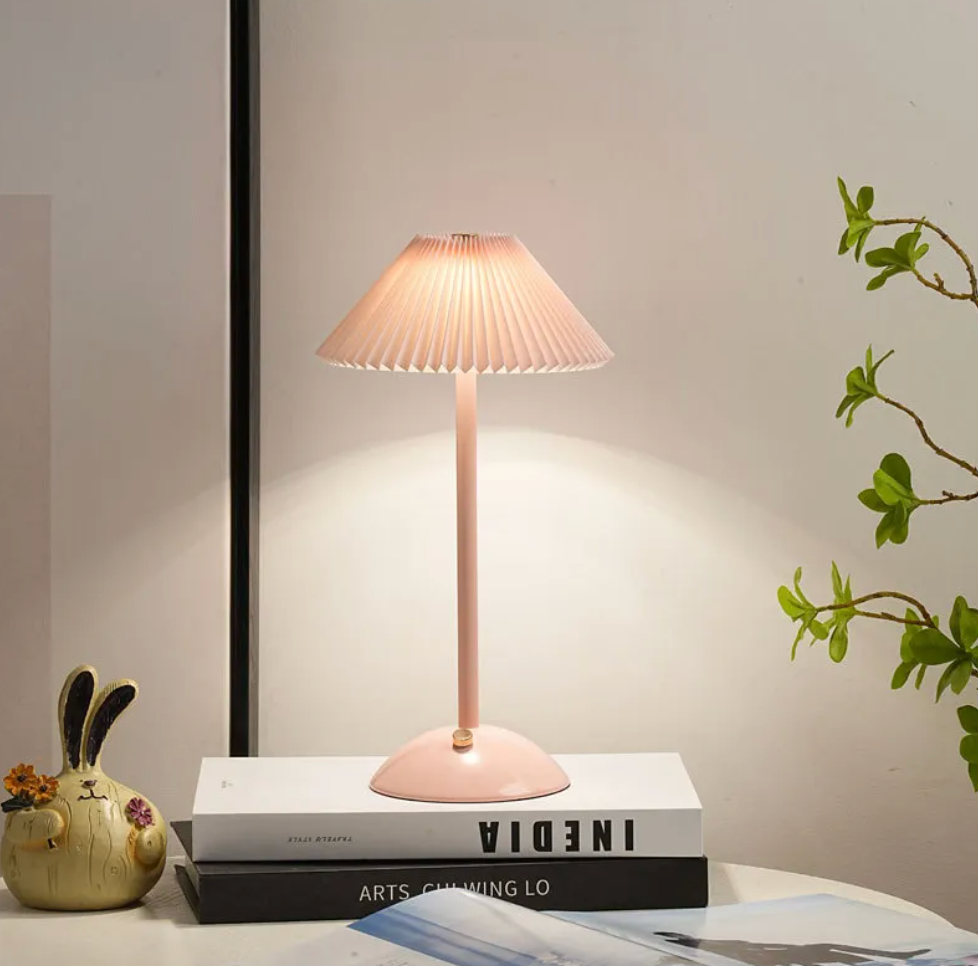 Wireless Modern Table Lamp with USB Charging Function LumiFold - Dimmable in 3 Steps | Bedside Lamp | Living Room - Lamylie