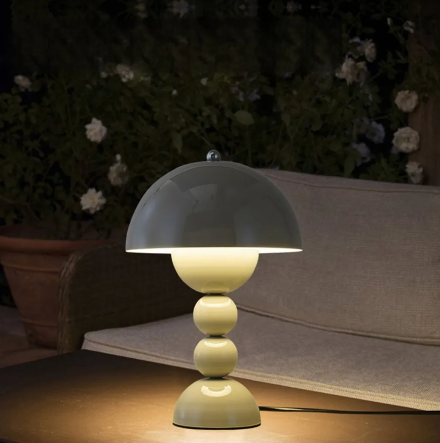 Nordic Mushroom Dimmable LED Table Lamp | USB Rechargeable - Lamylie