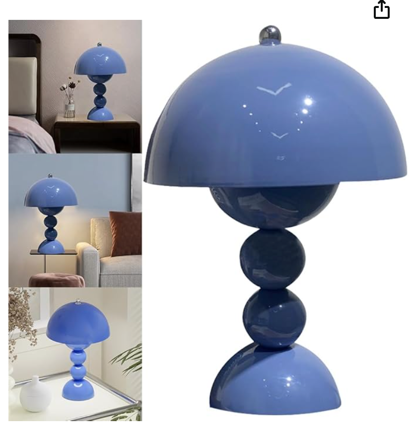 Nordic Mushroom Dimmable LED Table Lamp | USB Rechargeable - Lamylie