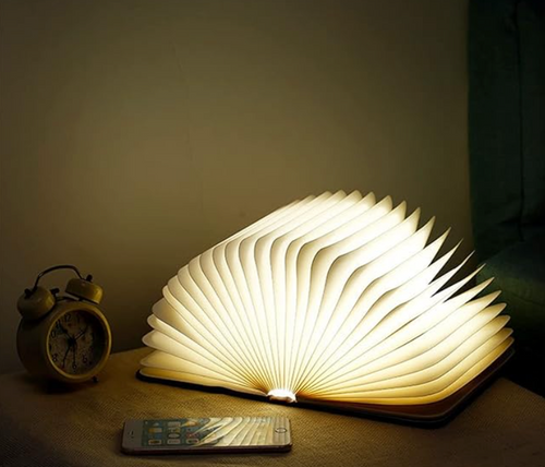 BookGlow | Foldable Wireless LED Book Lamp with USB Battery | Mood Lighting - Lamylie