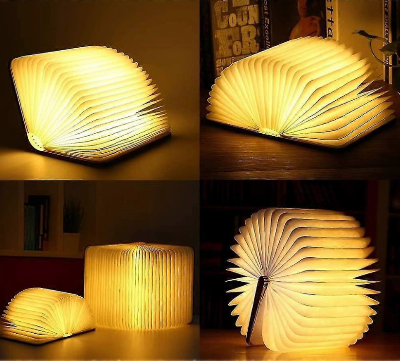 BookGlow | Faltbare kabellose LED Buchlampe mit USB-Akku | Stimmungslicht - Lamylie