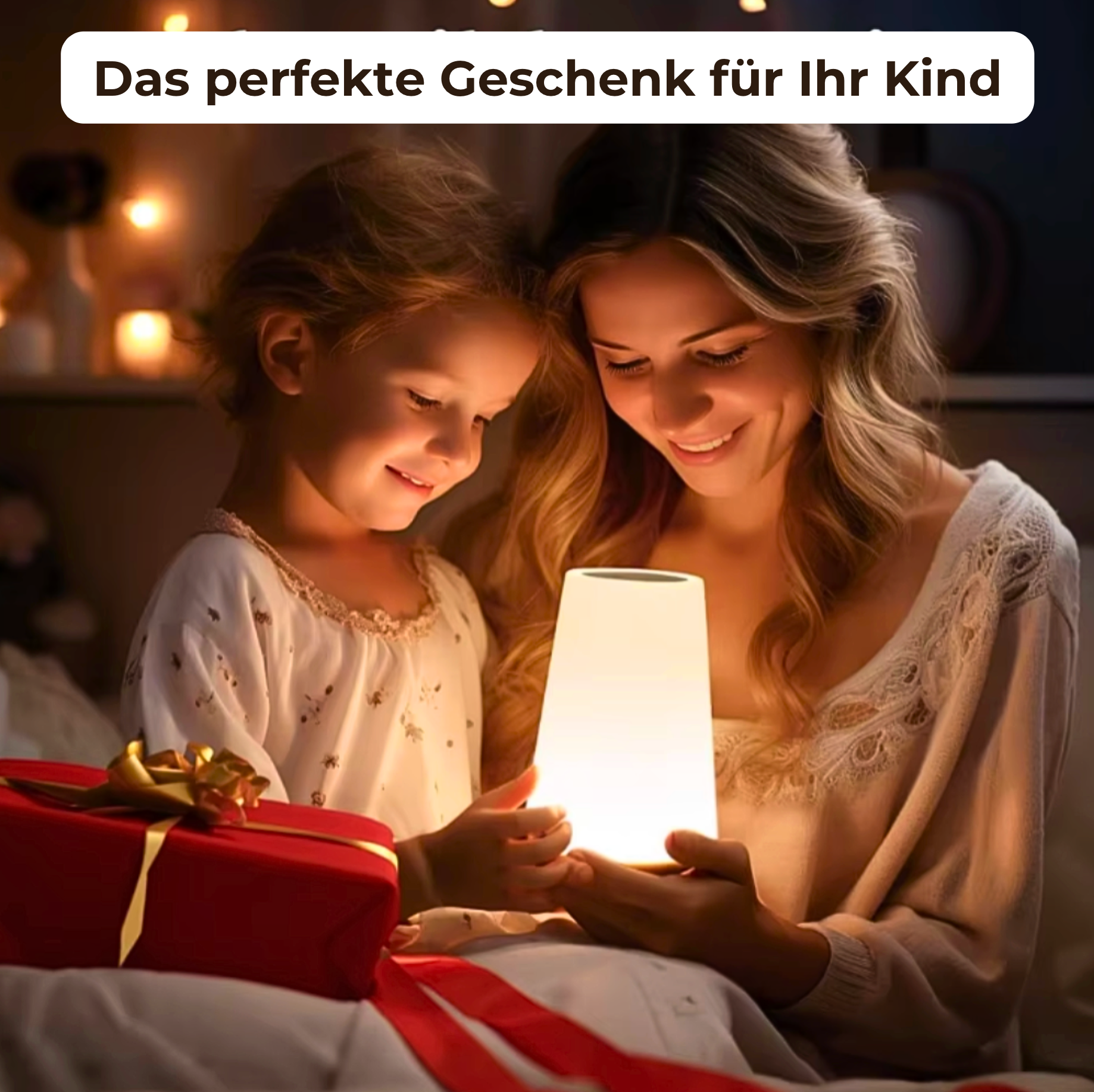 LumiSleep - USB Rechargeable Wireless Bedside Lamp with Dimmable Touch (Including 13 Colors + Remote Control) - Lamylie