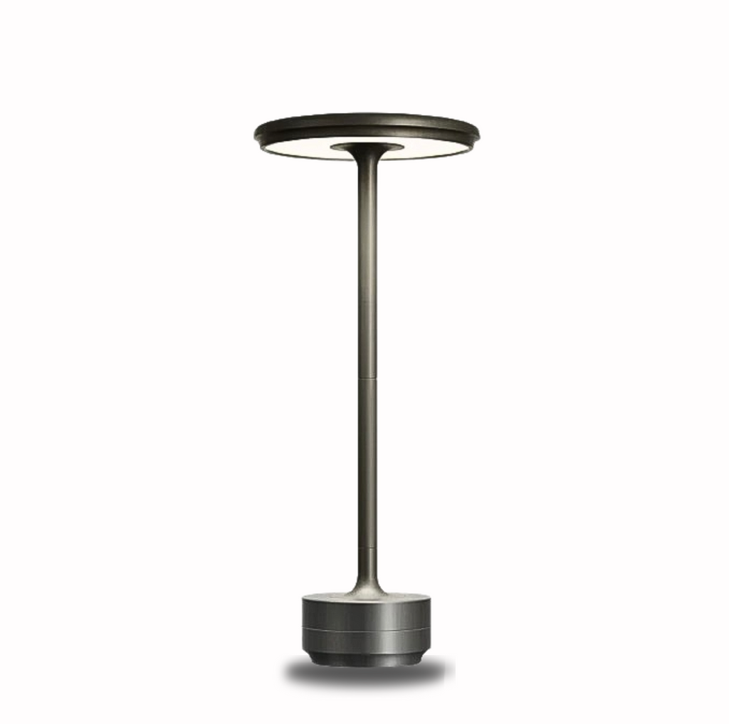 LuminaLux - Candeeiro de design sem fios | Recarregável por USB | Controlo tátil | Candeeiro de mesa | Iluminação ambiente - Lamylie
