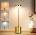 LumiShine - Wireless USB Rechargeable LED Desk Lamp with 3 Colors - Lamylie