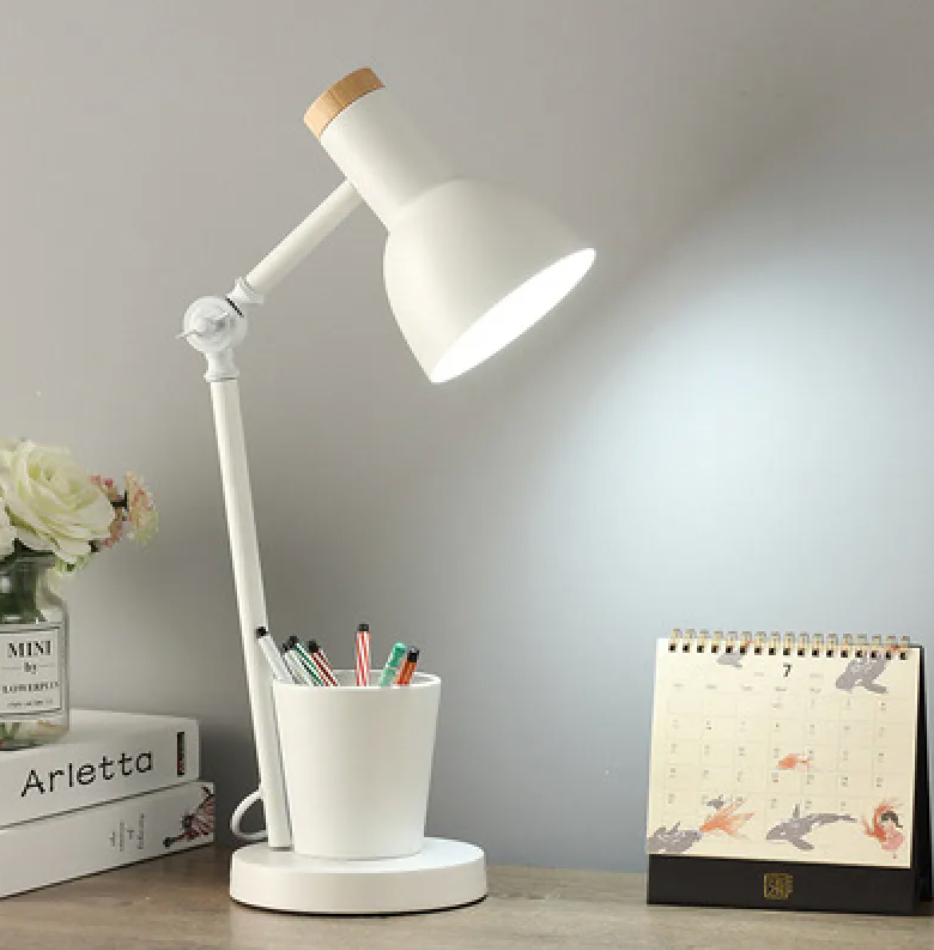 Lily Desk Lamp - Nordic Yellow Table Lamp - Adjustable Light - Lamylie