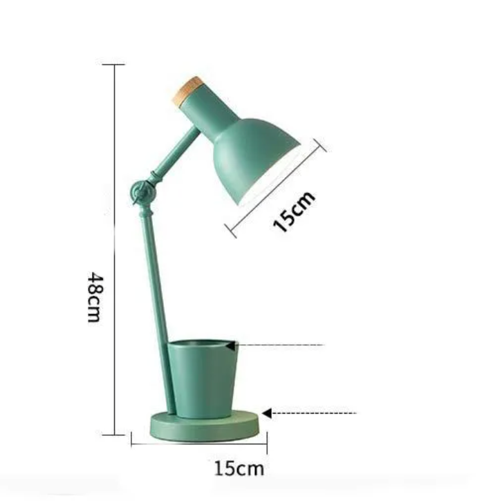 Lily Desk Lamp - Nordic Yellow Table Lamp - Adjustable Light - Lamylie
