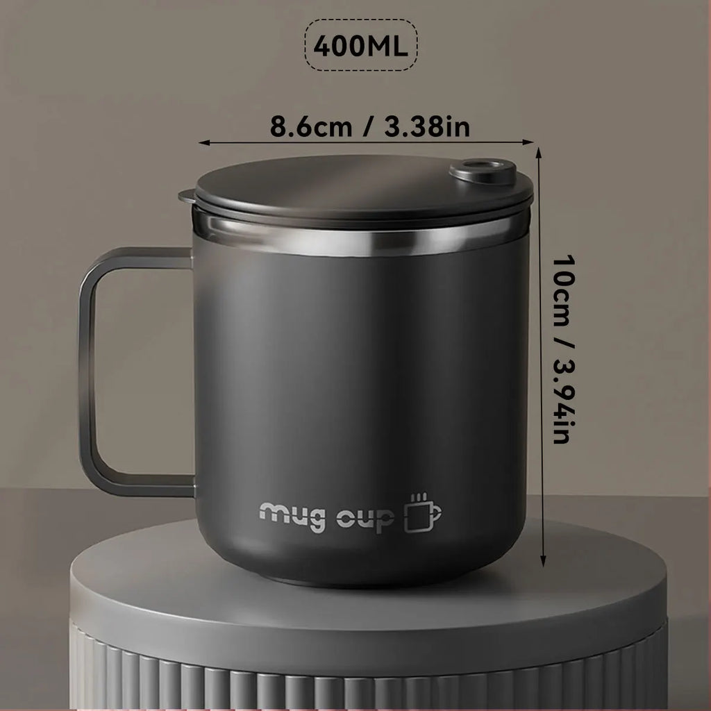 Insulated Stainless Steel Coffee Mug with Lid - Lamylie