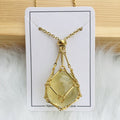 JoyauDiamanté - Interchangeable Crystal Stone Necklace for a Radiant Style and Inner Harmony - Lamylie