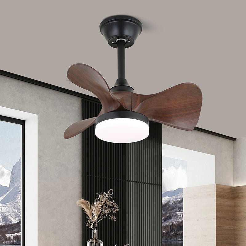 Takvifte med belysning, skandinavisk design, svart tre, 61–80 cm – Lamylie