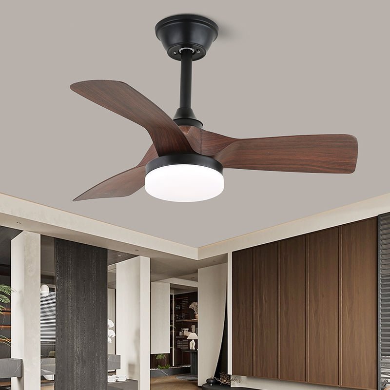 Takvifte med belysning, skandinavisk design, svart tre, 61–80 cm – Lamylie