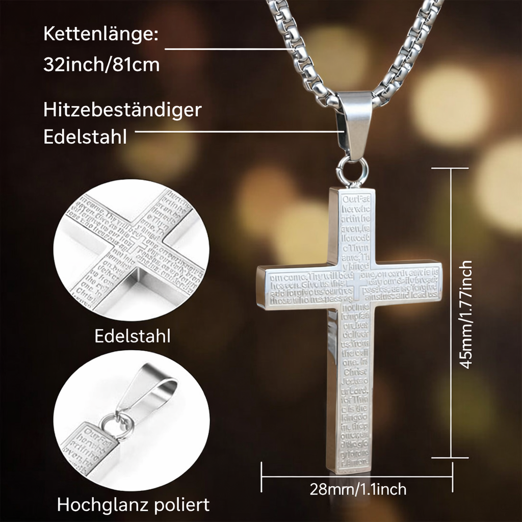Faith Pendant - Carry Unwavering Courage and Peace Wherever You Go - Lamylie