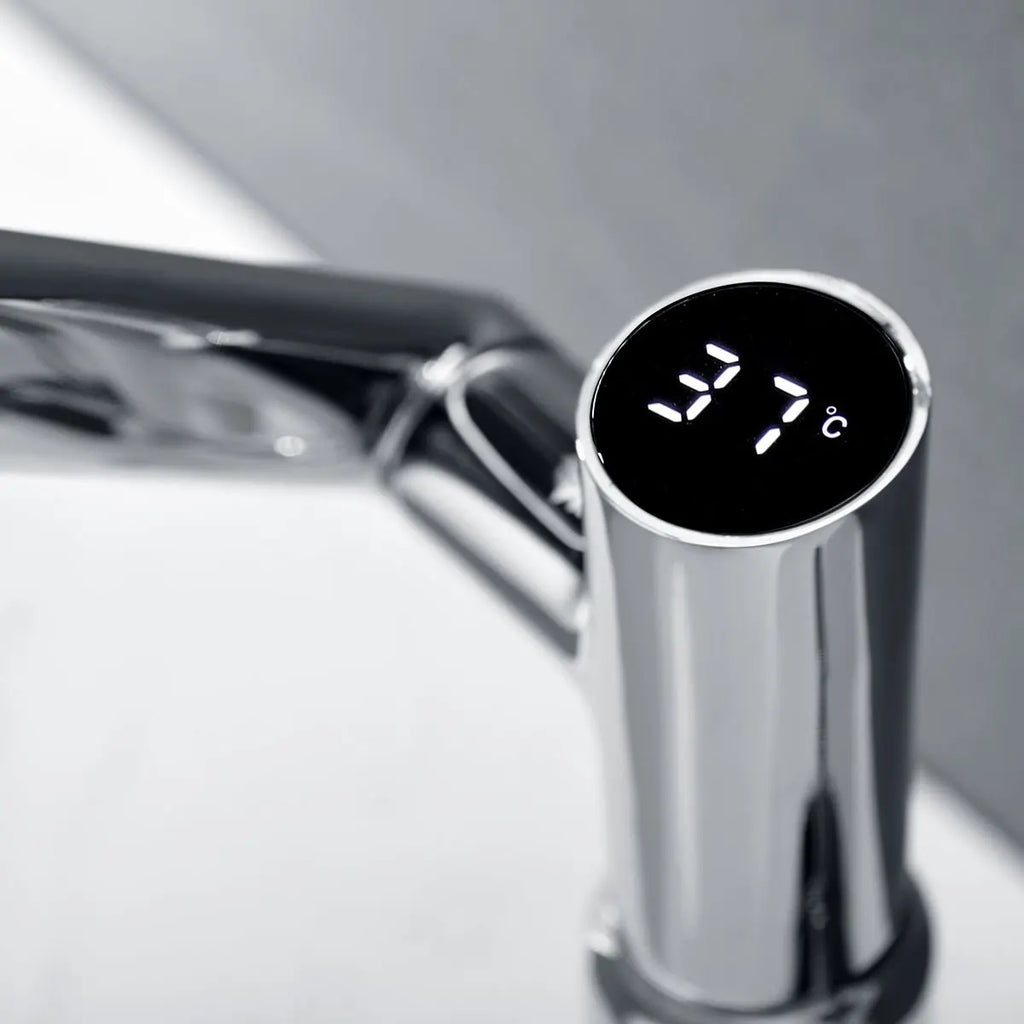 Digital Faucet with Temperature Display | Rotatable Design with Multiple Spray Modes for Kitchen and Bathroom - Lamylie
