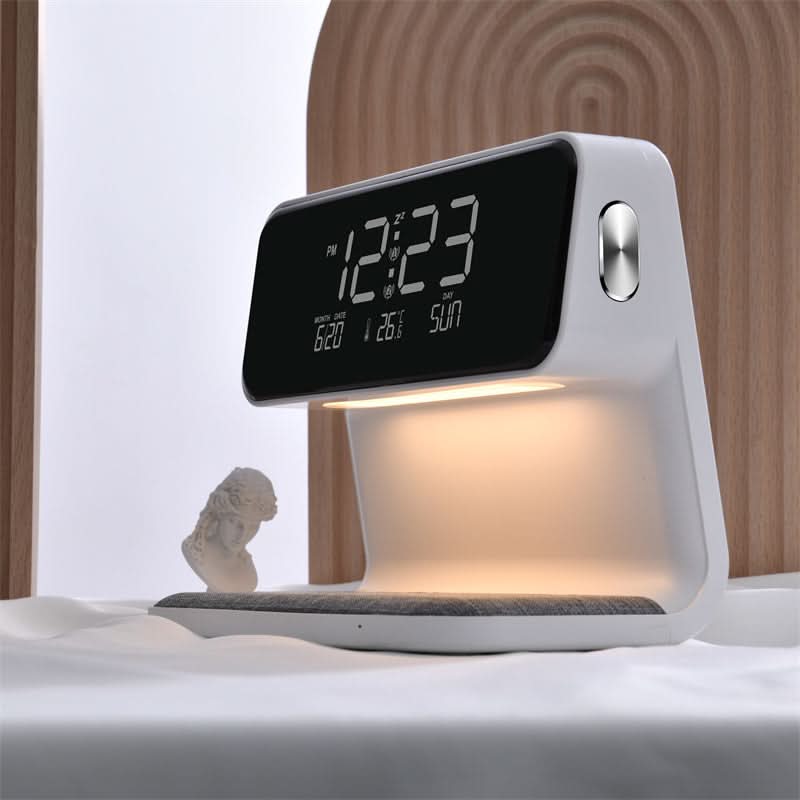 Clear LCD Alarm Clock with Adjustable Brightness Feature - Lamylie