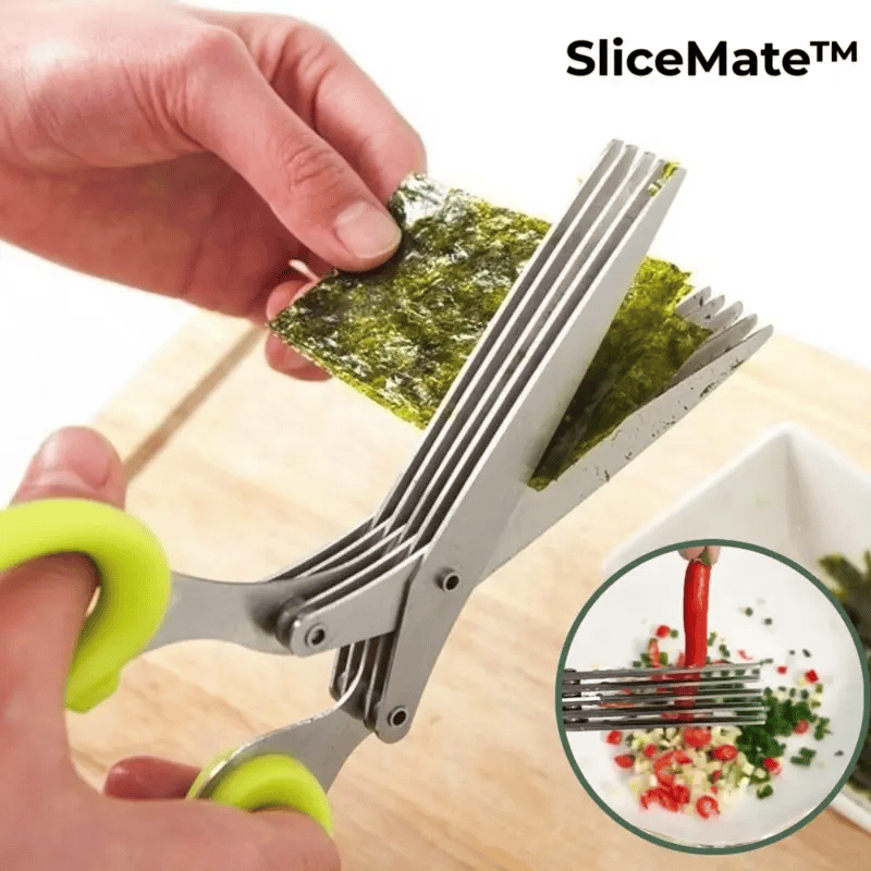 SliceMate — Cut Herbs 5x Faster Without the Mess | Buy 1 Get 1 Free - Lamylie