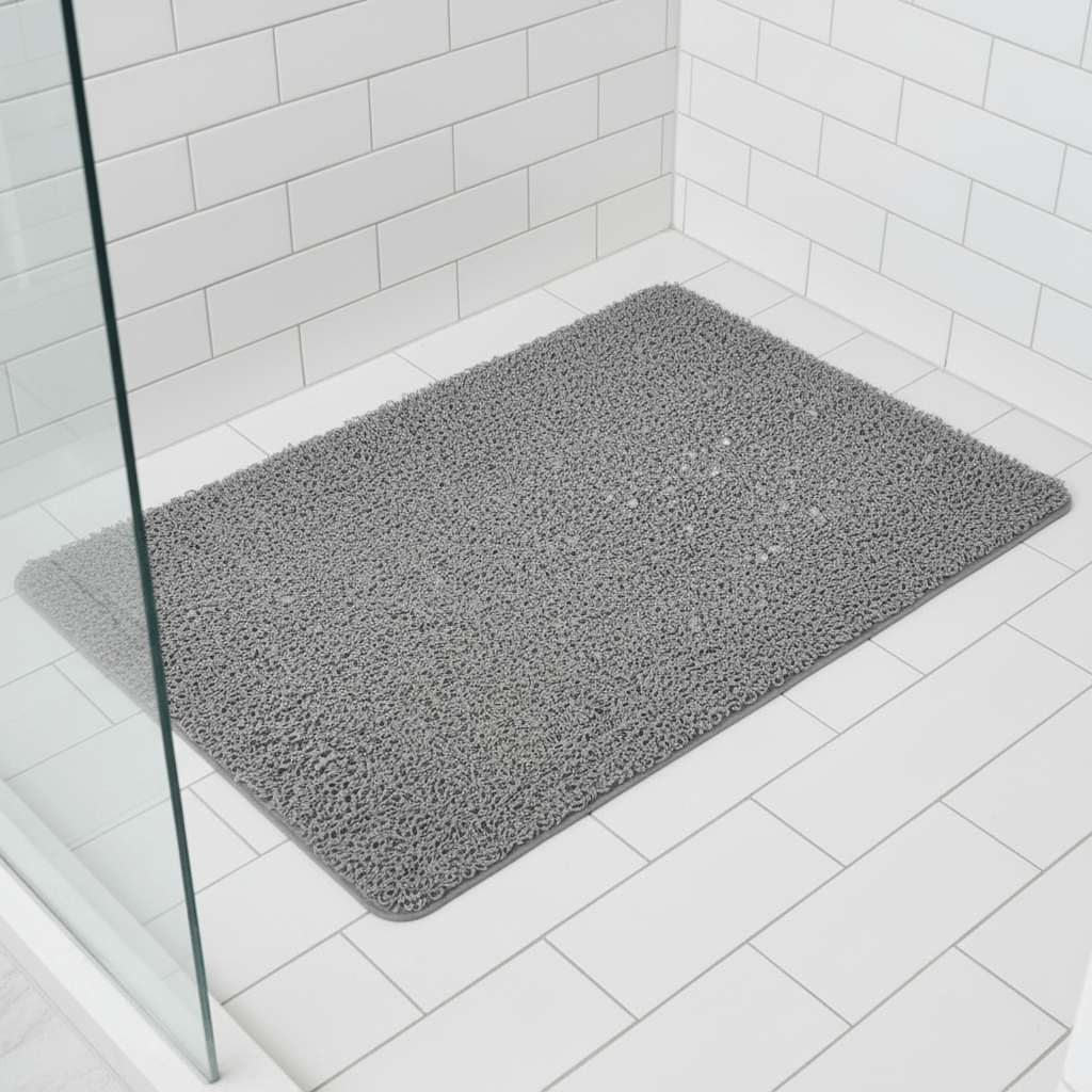 FloorSafe Quick-Dry Shower Mat — Mold-Resistant, Soft Comfort