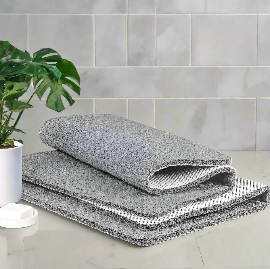 حصيرة استحمام FloorSafe سريعة الجفاف — مقاومة للعفن، وراحة ناعمة
