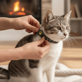 طوق تعقب Meowloc مدمج للقطط — تحديد الموقع عبر GPS في الوقت الفعلي