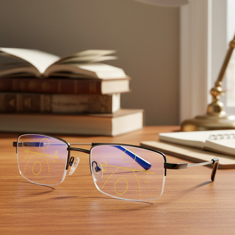 Focusline Progressive Glasses — Adaptive Lens Technology For Seamless Vision Transitions