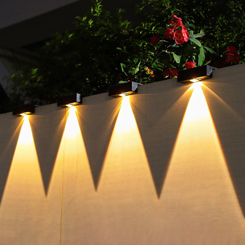 Radiantpath outdoorlamp op zonne-energie — Slimme ledbediening, weerbestendige constructie, automatische in-schakeling van schemering tot zonsopgang