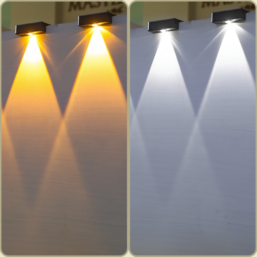 Radiantpath outdoorlamp op zonne-energie — Slimme ledbediening, weerbestendige constructie, automatische in-schakeling van schemering tot zonsopgang
