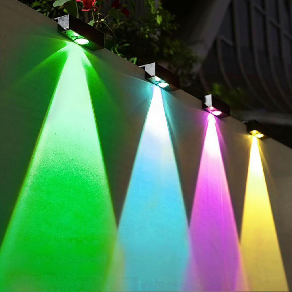 Radiantpath outdoorlamp op zonne-energie — Slimme ledbediening, weerbestendige constructie, automatische in-schakeling van schemering tot zonsopgang