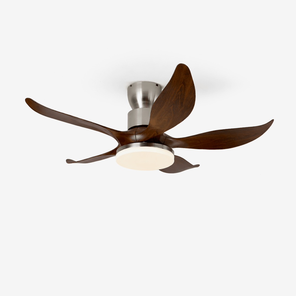 Deckenventilator Celia mit Beleuchtung und Fernbedienung | 5 Flügel | Ø136 cm – Lamylie