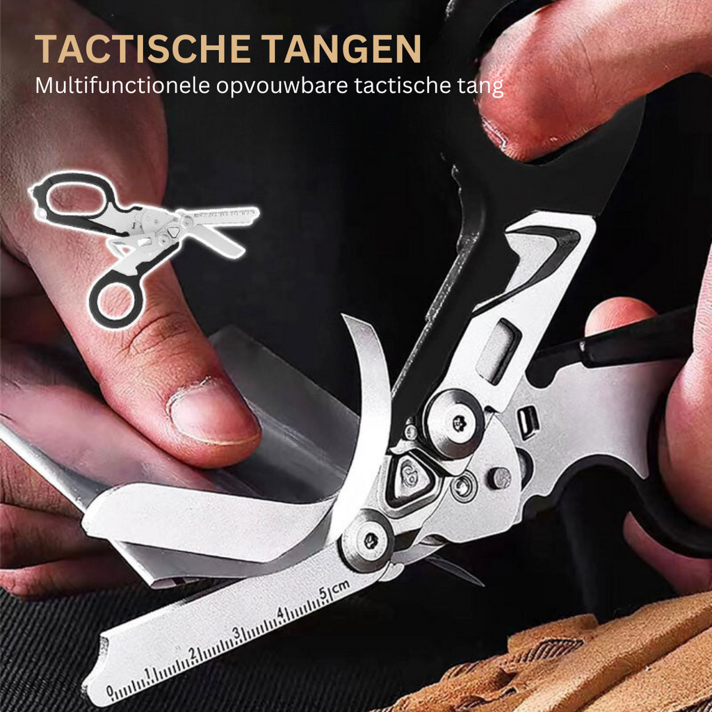 Multifunctional Foldable Tactical Pliers for Outdoor & Emergency | Stainless Steel - Lamylie