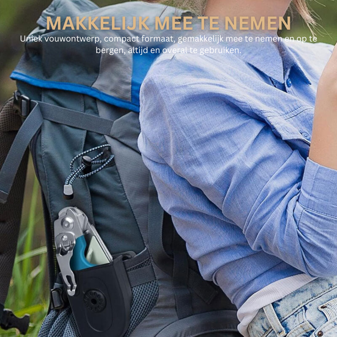 Multifunctional Foldable Tactical Pliers for Outdoor & Emergency | Stainless Steel - Lamylie